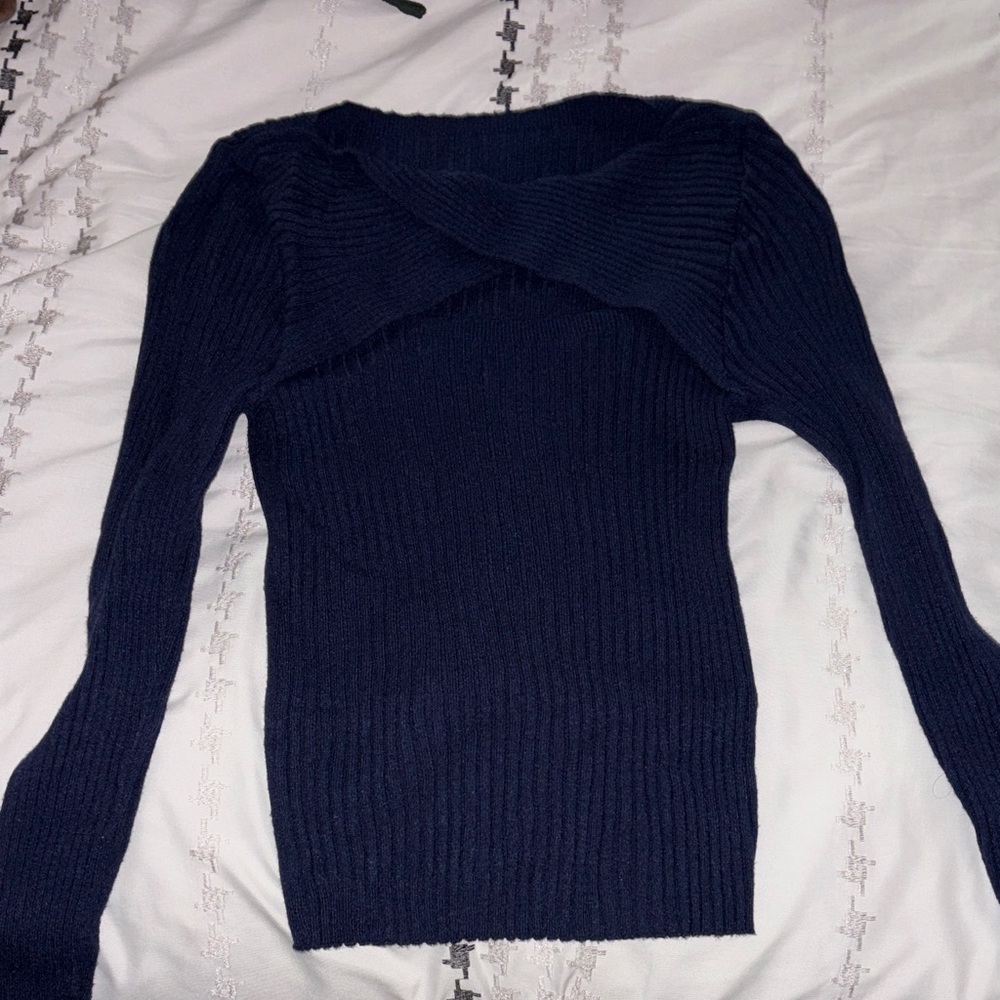 Navy Sweater
